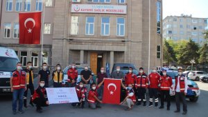 Kayseri UMKE Hatay görevine dualarla uğurlandı
