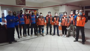 Kocaeli'den 11 AFAD gönüllüsü İzmir'e yardıma gidiyor