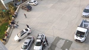 Kocası saldırıya uğradı, eşi çaresizlik içinde kaydetti