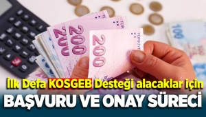 KOSGEB Desteklerini ilk defa alacaklar için Adım Adım Başvuru, Onay, Ödeme Aşamaları
