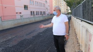 Kozan'da asfalt çalışması