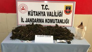 Kütahya'da 11 kilo kubar esrar ele geçirildi