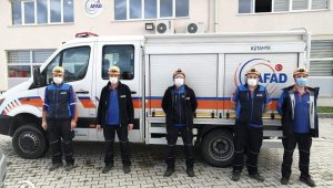 Kütahya'dan İzmir'e yardım ekibi