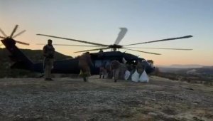 Lice'de 4 farklı noktada 877 kilogram esrar ele geçirildi