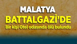 Malatya'da bir kişi otel odasında ölü bulundu