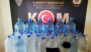 Malatya'da 269 litre sahte içki ele geçirildi