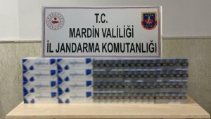 Mardin'de 750 paket kaçak sigara ele geçirildi