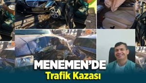 Menemen'de trafik kazası