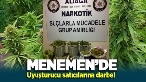 Menemen'de uyuşturucu operasyonunda 1 kişi tutuklandı