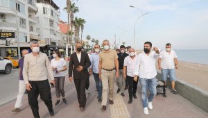 Mezitli Belediyesi, Viranşehir sahili için kolları sıvadı