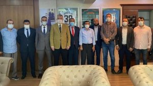 MHP Yeşilhisar İlçe Teşkilatından İl Başkanı Serkan Tok'a hayırlı olsun ziyareti