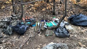 Muş'ta PKK terör örgütüne ait silah ve mühimmat ele geçirildi