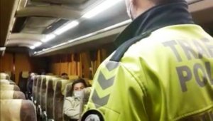 Nazilli'de toplu taşıma araçları denetlendi