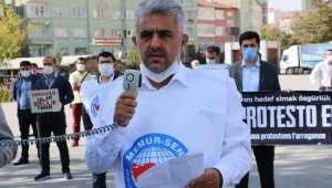 Niğde'den küstahlığa protesto