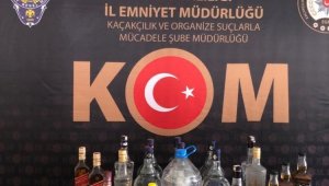 Ordu'da sahte ve kaçak alkol ele geçirildi