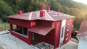 Ordulu şehidin baba ocağı 3 ayda yeniden inşa edildi