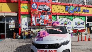 Roka'dan 65 TL'lik alışverişe araba