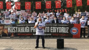 Sakarya Memur-Sen üyelerinden Fransa Cumhurbaşkanı Macron'a tepki