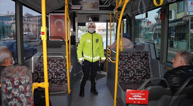 Samsun'da korona denetimlerinde 1220 şahsa ceza