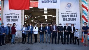 Selçuklu'da Bosna Kapalı Pazar Yeri açıldı