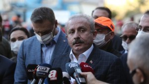TBMM Başkanı Şentop, deprem bölgesinde