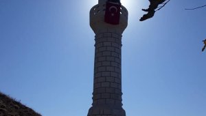 Terör örgütü PKK'nın yaktığı cami yeniden inşa edildi