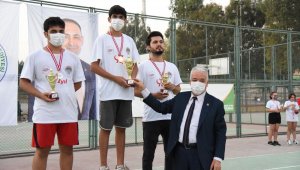 Toroslar'da bocce ve tenis turnuvasında coşkulu final
