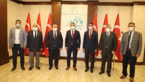 Türkiye Muhtarlar Konfederasyonu heyeti Hakkari'de