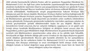 ÜNİ-DOKAP rektörlerinden Macron ve karikatür saldırılarına tepki