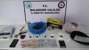 Uyuşturucu madde ticareti yapan 1 kişi tutuklandı