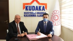 Üzümlü Sebze ve Meyve Kurutma Tesisinin protokolü imzalandı