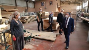 Vali Atay'dan istihdama katkı sunan fabrikalara ziyaret