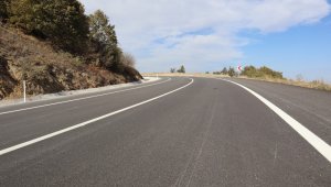 Yenilen Söğüt-Eskişehir karayolu trafiğe açıldı