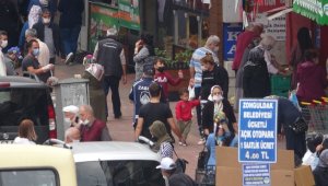 Zonguldak'ta korkutan manzaralar