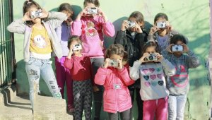 60 çocuk tarafından çekilen 100 fotoğraf, sanatseverlerle buluştu