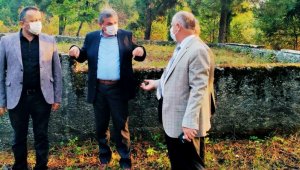 63 maden şehidinin bulunduğu mezarlık yeniden düzenleniyor
