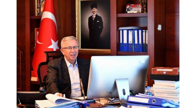 7 büyük ilin belediye başkanları video konferansla bir araya geldi
