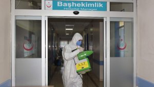 Aliağa'da, koronavirüse karşı dezenfeksiyon çalışmaları sürüyor