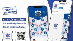 Altıeylül'de mobil uygulama hizmete girdi