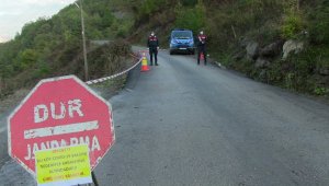 Artvin'de karantinaya alınan 4 köyde tedbirler devam ediyor