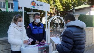 Atakum Belediyesi'nin ekipleri şiddetle mücadele için sahada