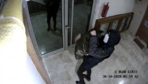 Ayakkabı hırsızına site sakinlerinden 'Bey'li sitem