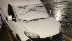 Balkanlar üzerinden gelen kar Edirne'den giriş yaptı