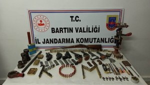Bartın'da silah operasyonu