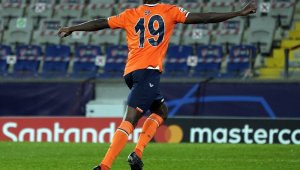 Başakşehir'in Şampiyonlar Ligi'ndeki ilk golü Demba Ba'dan
