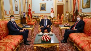 Başkan Yüksel Ankara'da bir dizi üst düzey temasta bulundu