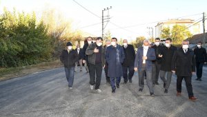 Battalgazi Caddesi'nin yol sorunu çözüme kavuştu