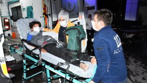 Çadırın içinde sobadan sızan gazdan zehirlendi
