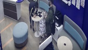 Cep telefonu hırsızı kameraya yakalandı