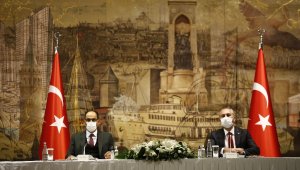 Cumhurbaşkanlığı Sözcüsü Kalın ve Bakan Gül dini azınlık temsilcileriyle bir araya geldi